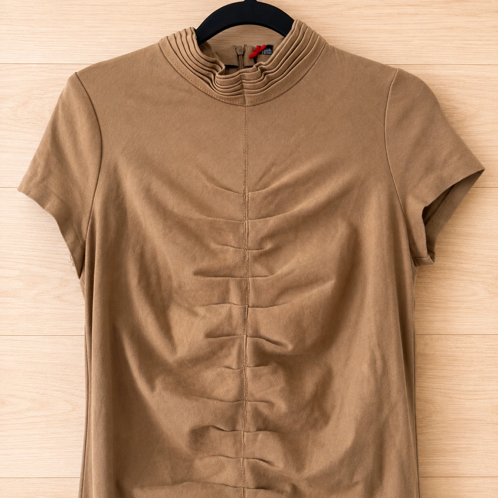 Plissee jurk sinequanone maat 40 L beige – photo 3